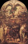Domenico Beccafumi Anglarnas large oil painting on canvas